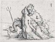 Jacopo de Barbari, Triton and Nereid